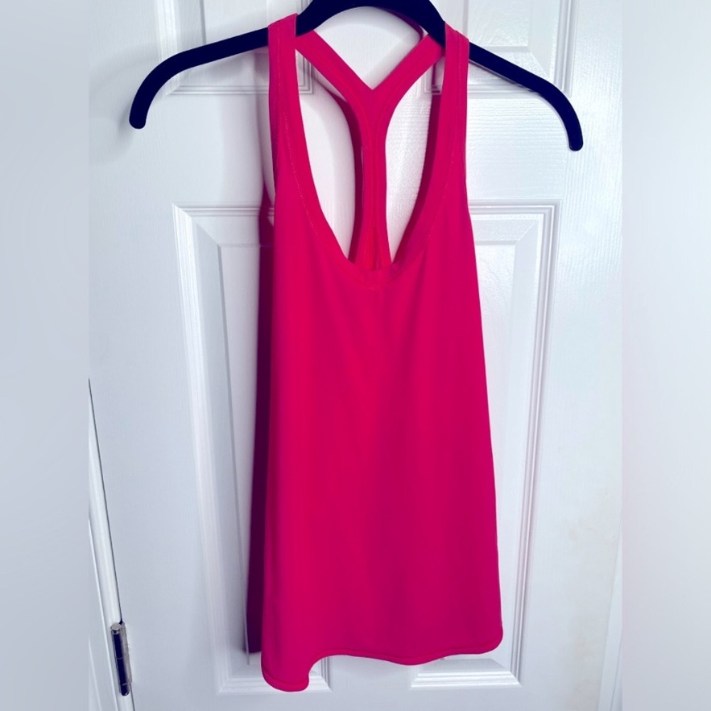LULULEMON Fastlane pink racerback sleeveless tank size 6